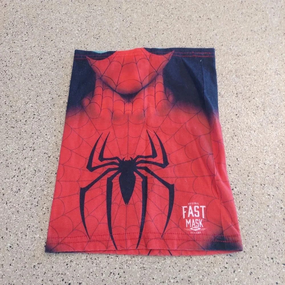 Spiderman gater facemask headband superhero stretchy